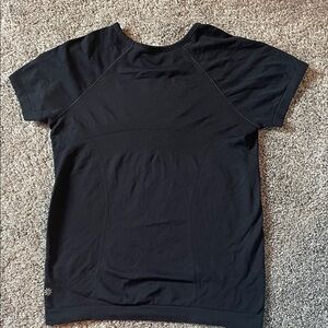 Athleta Black Short Sleeve Tee